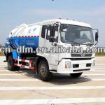 High Efficient!!! Dongfeng Sewage Suction Truck DFL1120 with 10m3/Cummins engione/Tank truck