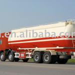 CIMC HUAJUN 4 axle cement tank truck trailer