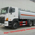 DTA Hino chemical tanker truck for HCI 32%,NaOH 32%,NaCl. NaClO etcTOM: 86-15271357675