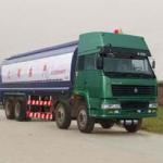 SINOTRUK HOWO 8x4 40m3 capacity fuel tank truck