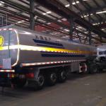 SINOTRUK HOWO 36000L 6*4 Oil Tank Semi-trailer with high quality and low price