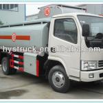 Dongfeng duolika 4*2 8000liters mobile fuel tanker truck