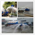 12000 liters Howo Spraying Water Truck with 4mm thickness tank-JYJ5164GSS