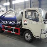 Dongfeng Furuika 4*2 sucking sludge vacuum sewage suction tank truck-EQ1060TJ20D3