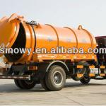 Camions d&#39;aspiration des eaux usees sewage tanker truck