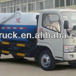 small Suction sewage truck road cleaning truck