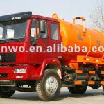 Howo 4x2 sewage suction truck