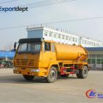 4000L vacuum sewage truck,vacuum sewage suction truck,vacuum pump suction sewage