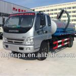 Best vacuum sucking truck ,sewage suction tanker truck for sale