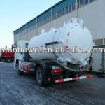 SINOTRUK HOWO 4x2/6x4 Vaccum Sewage Suction Truck For Sale