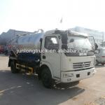 4X2 Duolika 5CBM sewage vacuum sludge transportation truck