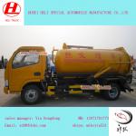 sell dongfeng 6000L volume vacuum suction sewage truck