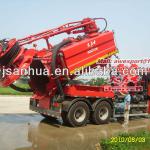 China Manufacture DongFeng 6x4 11000L Or 11CBM Vacuum Jetting Truck Or Vacuum Jetting Vehicle With Hydraulic Sution Boom-AW20140104003