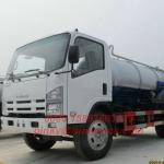 ISUZU 6cbm Waste Water Truck Vacuum Sewage Suction Tanker Truck For Sales Call 0086 158 9760 3919