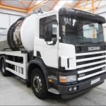 SCANIA P94G 300 6 X 2 REAR STEER WATER/SLURRY VACUUM TANKER (160848 RIGHT HAND DRIVE DIESEL)