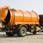 Camions d&#39;aspiration des eaux usees sewer suction truck