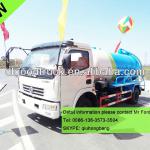 DONGFENG 5000L sewage tanker sewage equipment sewage sucking truck sewage sucking truck vacuum sewage suction truck