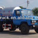 Suction sewage truck,transport liquid state,vaccum suction pump,oil and air separator