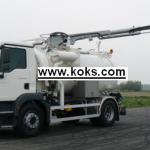 Gully sucker , sludge gulper , sewer cleaning , sewer truck , sewer suction truck , vacuum truck , vacuum tanker , sewer jetting