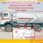 DTA5160GXW North Benz Vacuum Sewage Suction Truck \ sewage truck / vacuum truck (HOWO,Dongfeng, Foton,JAC,FAW all available)-