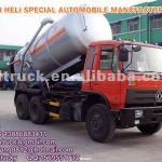 16000L - Dongfeng 6x4- commins 210HP - vacuum - sewage suction tanker truck