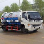 Hot sale JAC 2 axles 5cbm sewage sucking truck