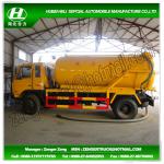 Vacuum Sewage Suction Tanker Truck 10 m3-HLQ5153GXW