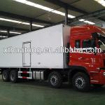 Huaren 20 ton refrigerated box truck 8*4 Dongfeng Chassis