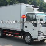 4-5tons isuzu cold storage truck for fresh meat fish /cooling van truck-