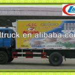 dongfeng 4x2 middle refrigerated truck ,refrigerated small trucks