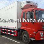 DongFeng vegetable chiller truck with Cumins engine-