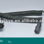 Truck electrical cable coil EBS and ABS