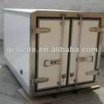 Truck body made of FRP honeycomb panel