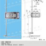 truck side gate locking system/truck side door locking gear