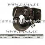 Dm12003, used for truck trailer and commercial vehicles, zinc plated steel towing hook