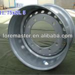 11.75x22.5 steel wheels for 385/65R22.5 tire-11.75x22.5