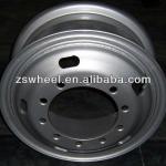 tube steel wheel rims 8.5-24 for tyre 12.00-24 with factory direct sales
