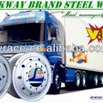 Tube steel truck wheel rims 5.5-16 6.00-16 7.5-20 8.5-24