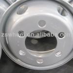 17.5*6.75 small cheap steel wheels for truck sale