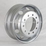 Tubeless steel wheel 22.5x8.25-22.5X8.25 with 10 bolt hole