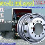 steel rims 8.25X22.5 with ISO Ts16949 and TUV certificates
