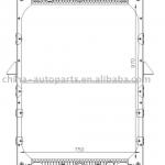 Truck Radiator For DAF F95(DA-001)(OE:0076449/396435/1617342/0393435/1288560)