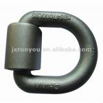 D3004-Forged Lashing Ring &amp; Bracket 1 Inch D-Ring/Weld-on-D3004