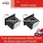 Truck bed Accessories Stake Pocket Tie Downs set