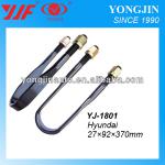 Hyundai Leaf spring U bolt with nut-27x92x370mm