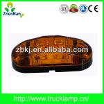 E-MARK CERTIFICATE AMBER 2.5&quot; OVAL LED SIDE MARK LIGHT (20-3130)