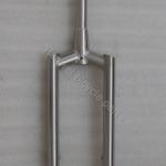 2014 OEM Ti MTB forks with taper steerer tube and thru axle