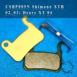 2014 Sintered Metal Pads for Shimano XTR M965, M966, M596, Saint M800, XT 765, Hone M601, SLX M665, LX 585, Deore M545, M535 CSBP006N