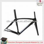 250USD Zhongwei Stock For Sale R-002 Z-CB-R-004 ISP Carbon Frame 3K Carbon Fiber Road Frame Set 3K BSA Matte Glossy Z-CB-R-004