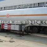 3 axles/tri-axle fuel transportation tank truck trailers for sale